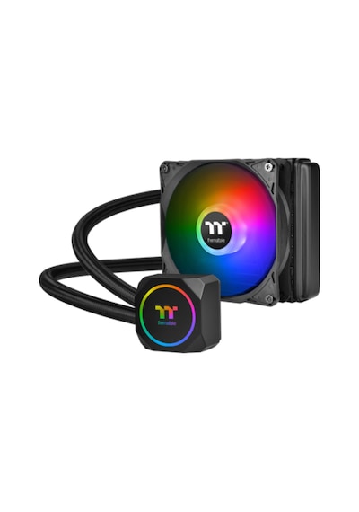 Thermaltake 120mm Th120 Cl-w285-pl12sw-a Argb Am5-1851p Sıvı Soğutmalı İşlemci Fanı