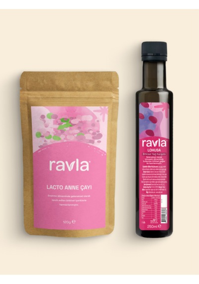 Ravla Lohusa Bitkisel Yağ Karışımı - 250 Ml - Ravla Lacto Anne Çayı - 120 G