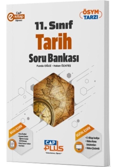 11. Sınıf Anadolu Lisesi Tarih Soru Bankası Çap Yayınları