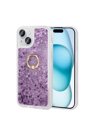 Zore Apple iPhone 15 Uyumlu Omsy Milce Kılıf-mor