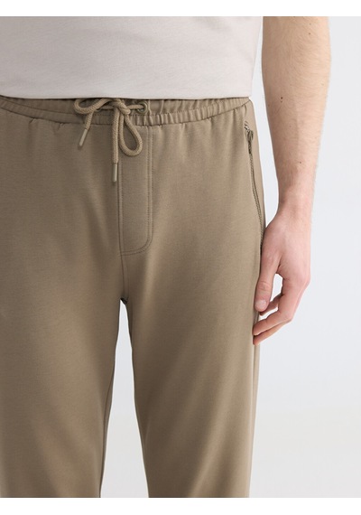 Lcwaıkıkı Classic Haki Standart Kalıp Erkek Jogger Eşofman Altı
