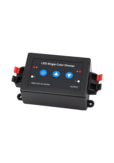 Xtechnx Xtechn037847 Powermaster Pm-37847 Tek Renk Şerit Led Dimmer Kablosuz Rf Uzaktan Kumandalı Kontrol Cihazı Renkli