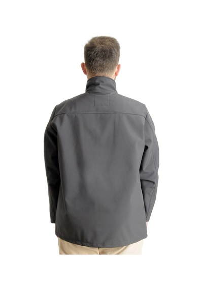 Mode Xl Büyük Beden Erkek Mont Basic Waterproof 21232 Antrasit 001
