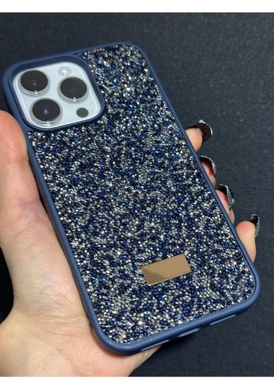 Apple Uyumlu iPhone 11 Sw İnce Taşlı Elmas Işıltılı Telefon Kılıfı