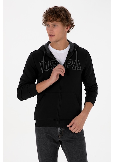 U.s. Polo Assn. Erkek Siyah Hırka Örme 50313719-vr046 Siyah
