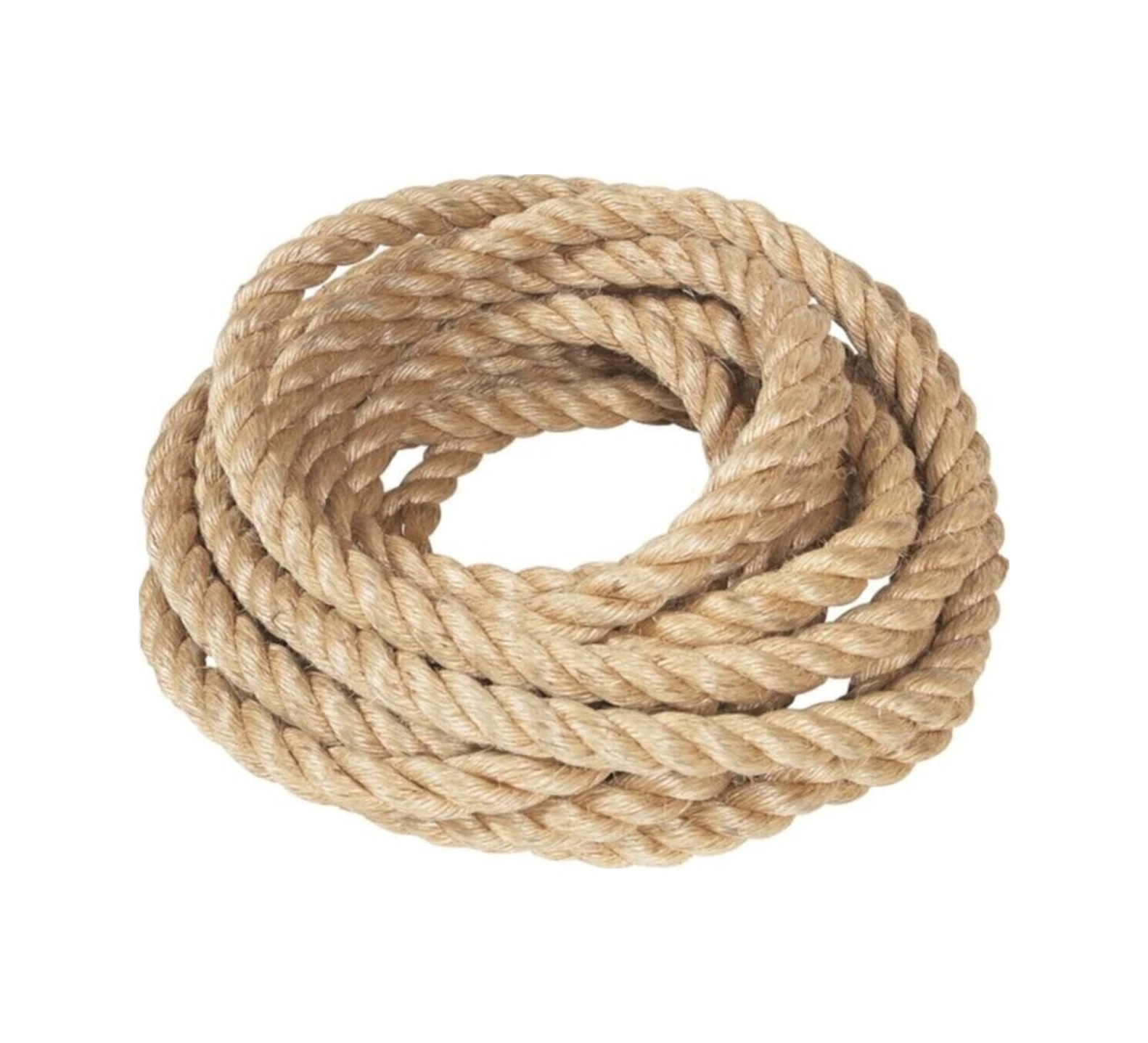 10 Mm 30 Metre Jüt Halat Ip Dekoratif Hasır Ip Kendir Halat
