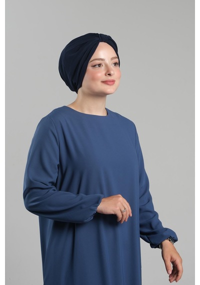 Hürrem Bone Lacivert Pratik Hazır Geçmeli Tesettür Bone Sandy Pileli Salaş 2121 02 Lacivert Hürrem Bone Lacivert Pratik Hazır Geçmeli Tesettür Bone Sandy Pileli Salaş 2121 02 Lacivert