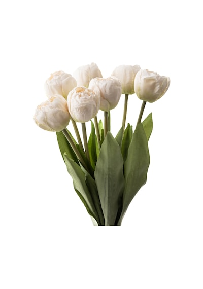 Mudo Home Lale Demeti Beyaz 40cm