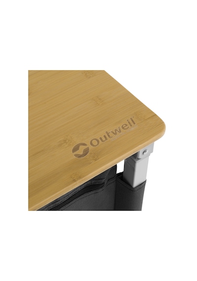 Outwell Padres Xl Storage Unit Bambu Portatif Kamp Mutfağı Çok Renkli