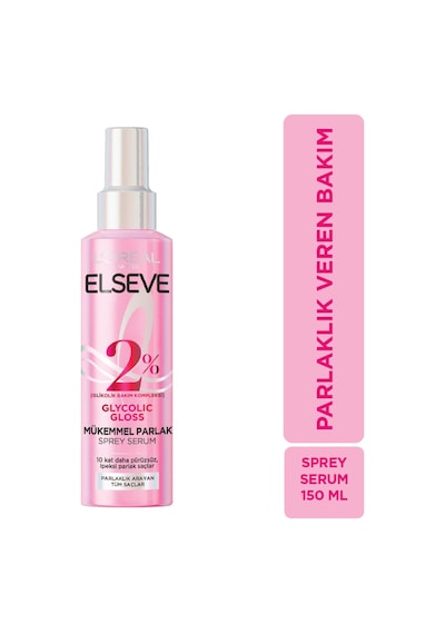 L'oréal Paris Elseve Glycolic Gloss Mükemmel Parlaklık Veren Saç Bakım Sprey Serumu 150ml Diğer