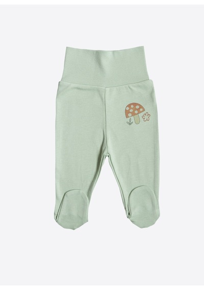 KitiKate Organik Cute Bunny 3'lü Patikli Pantolon Pembe