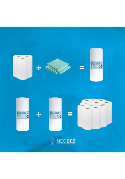 Neobez 40X40 50 Yaprak 4'Lü Paket Neo... Beyaz