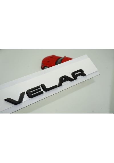 Land Rover Range Rover Velar Bagaj Mat Siyah Abs Logo Amblem