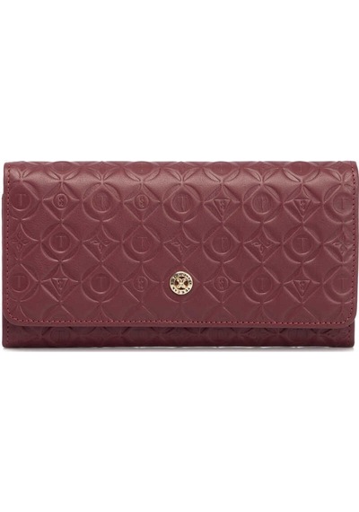 Tergan Bordo Deri Kadın Cüzdan - S1cb00005783-g7q Bordo