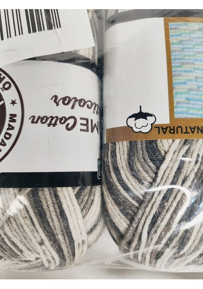 Madame Cotton Multicolor Ebruli El Örgü İpi 2 Adet - Amigurumi İpi - Renk: 452