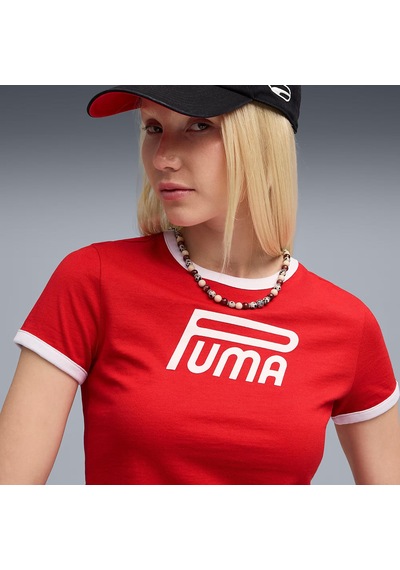 Puma Future Archive Kadın Tişört C-pum632122p11p11 Kirmizi