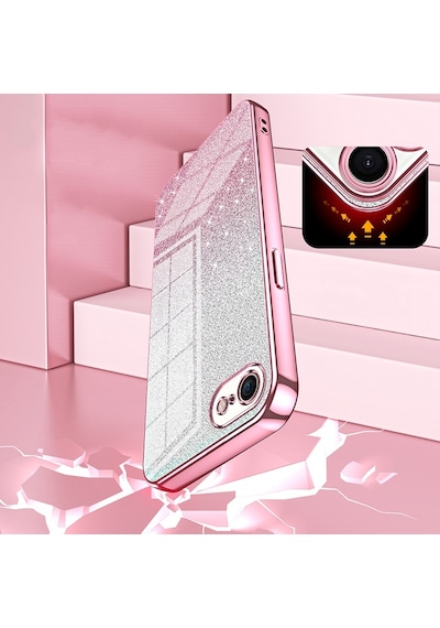 Apple Uyumlu iPhone 7/8 / Se 2020 / Se 2022 Cep Telefonu Kılıfı Hassas Kesim Tpu Arka Kapak