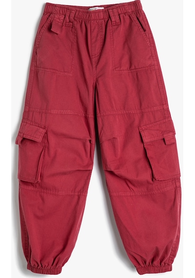 Koton Paraşüt Kot Pantolon Pamuklu Beli Lastikli Cepli - Parachute Jean Kırmızı 4skg40036ad Kırmızı Koton Paraşüt Kot Pantolon Pamuklu Beli Lastikli Cepli - Parachute Jean Kırmızı 4skg40036ad Kırmızı