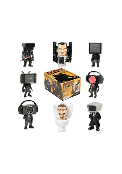 Mey İthalat Kbd00000 Skibidi Toilet Figür Surpriz Paket