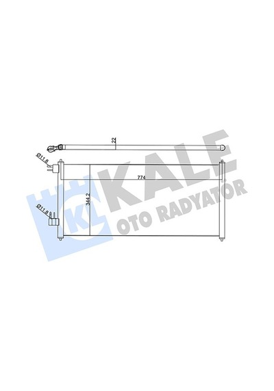 Klıma Radyatoru Ford Connect 1.8 Tdci 02- Klr-020abc040