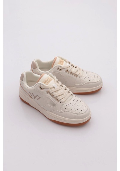 Walk Wl442023 Kadın Sneakers Ayakkabı Beyaz