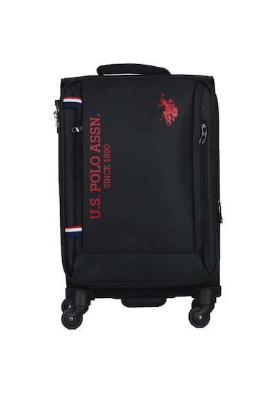 U.S. Polo Assn. Siyah Unisex Us Polo Assn . Ön Bölmeli Kabin Boy Valiz Plvlz8077c Siyah