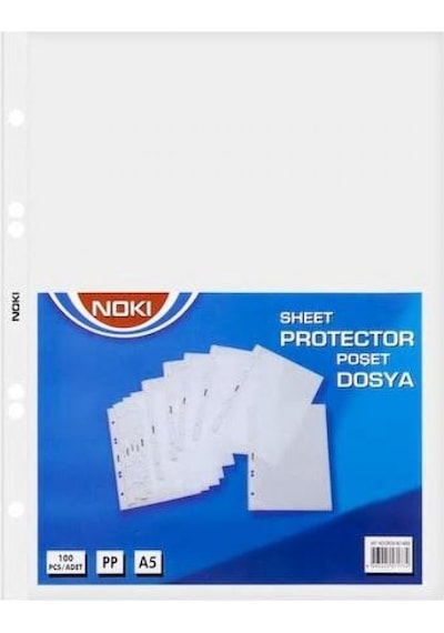 Noki Poşet Dosya A5 100 Lü 4835