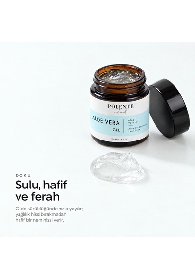 Polente Natural Aloe Vera Jel, Yüz Ve Vücut İçin, 100 Ml Diğer
