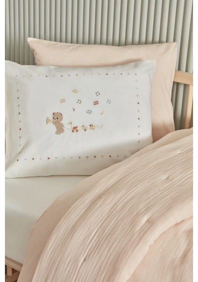 Karaca Home Bebek Eloise Müslin Comfort Set Pudra 200.22.14.0523