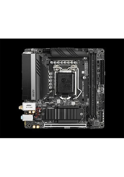 Msı H510ı Pro Wıfı Ddr4 3200mhz 1xhdmı 1xdp 1xm.2 Usb 3.2 Matx 1200p