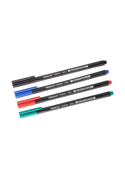Pe6500flmsky4s 6500 Fineliner 4 Lü Set
