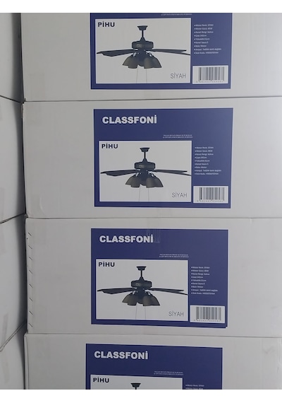 Classfoni Pihu Avizeli 142 Cm Tavan Vantilatörü