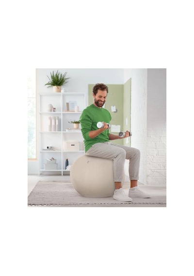 Leitz Ergo Active Kaymaz Oturma Topu 65 Cm - Açık Gri - Kod:65420085