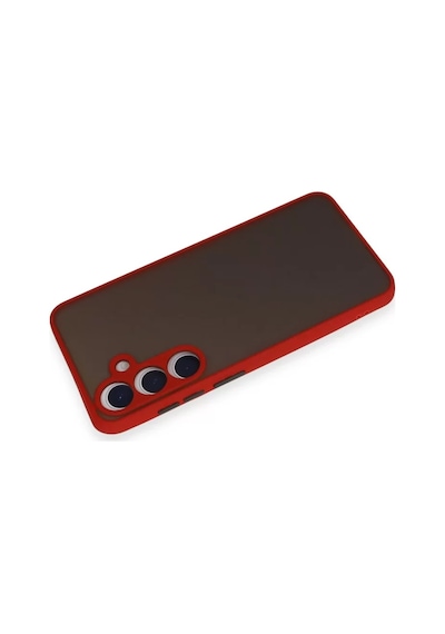 Galaxy S24 Kılıf Montreal Silikon Kapak - Kırmızı