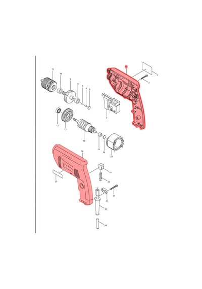 Makita 6410 Gövde Ürün Kodu 182904-9