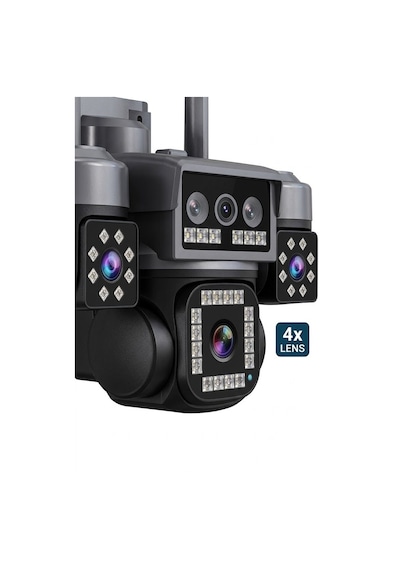 X5 Tech Rx-85gz -dual Lens Hieasy Füme 4 Kamera +1 Yıllık Sim Kart +64gb Hafıza Kartı Güneş Enerjili