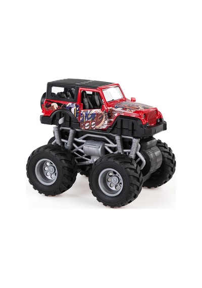 Vardem Oyuncak Isıklı- Muzıklı 1:32 Safarı Kralı Jeep 4x4 - Kırmızı