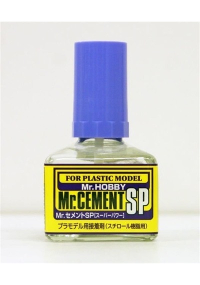 Mr.hobby Mc-131 40 Ml. Mr.cement Sp, Hızlı Ve Güçlü,inceltilmiş Plastik Yapıştırıcısı