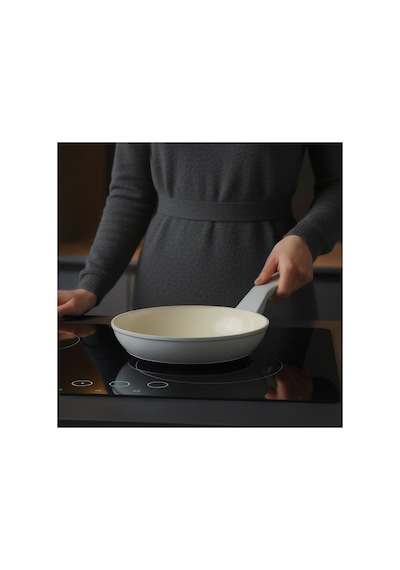 Jumbo Swiss Crystal Light Grey Tava 24 Cm Gri
