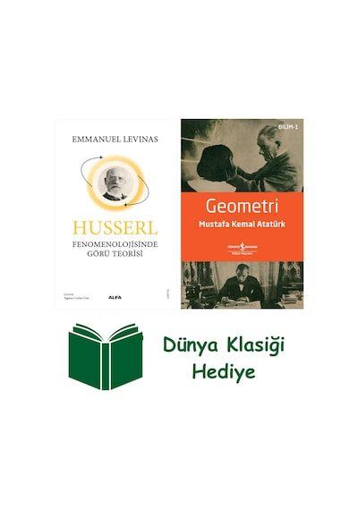 Husserl Fenomenolojisinde Görü Teorisi + Geometri + Dünya Klasiği Hediye