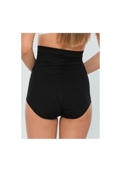 Bel + Basen + Göbek Toparlayan Slip Korse Siyah