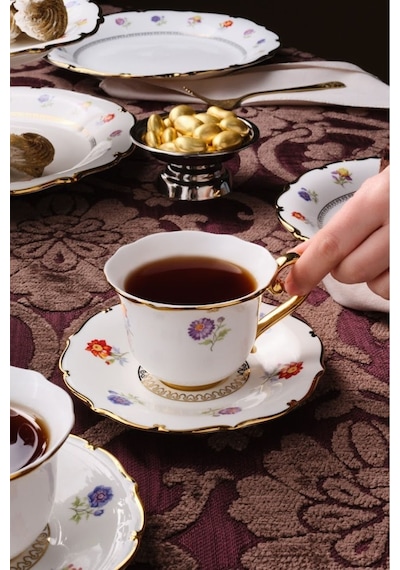 Karaca  Royal Bone Diana 2 Kişilik Çay Fincan Takımı