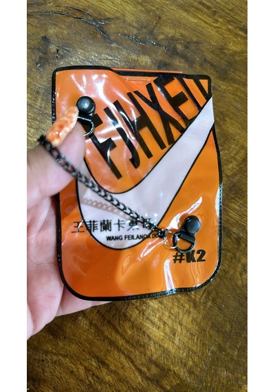 12x8 Cm Zincirli Silikon Arma Dikiş Giyim Çanta Aksesuarı