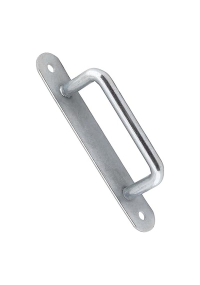 Badem10 Saclı El Tutamagı Çekme Kolu Kapı Tutma Kulbu 18,5 Cm Krom Metal Kulp Kapı Tutamağı