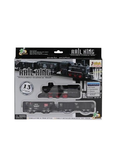 Hmngoakkllby Tl05 13 Parça Işıklı Klasik Tren Akllhmng