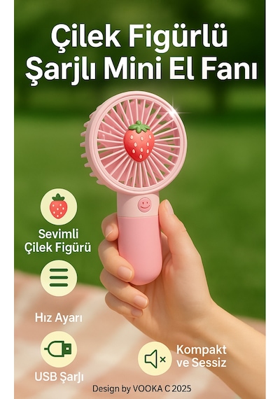 Fan Soğutucu Mini Vantilatör Klima Güçlü Serinletici Taşınabilir Şarjlı Masa Üstü Sessiz Standlı