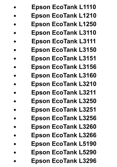 2 Siyahlı 103 Uyumlu Mürekkep Epson Ecotank L3296,l5290,l5190,l3266,l3260,l3256,l3251,l3250,l3211 Yazıcılara Uyumlu