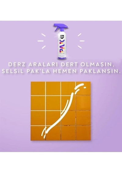 Selsil Pak Genel Amaçlı Mücize Temizleyici Köpük 500 Ml