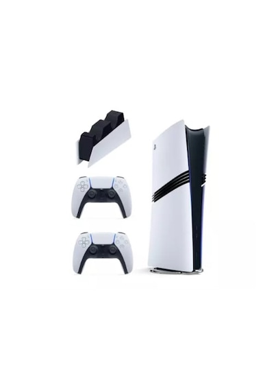Sony PS5 Pro 2 TB Digital Edition + Dualsense Kol + Şarj İstasyonu