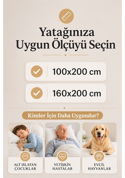 Sıvı Geçirmez 4 Köşe Lastikli Yatak Alezi Nefes Alan Mikrofiber Yatak Koruyucu Alez Beyaz Beyaz